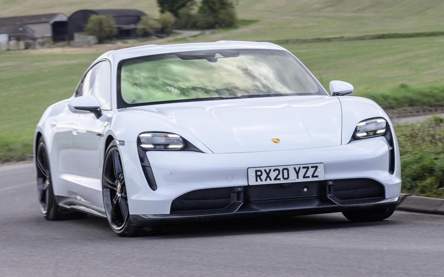 Porsche Taycan Turbo S (UK) '2020